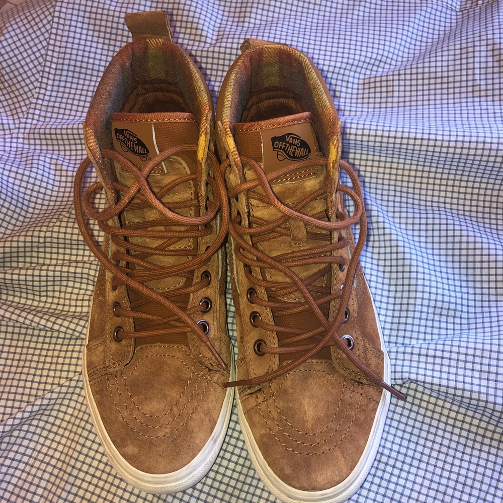 Hi Top Vans-SK-Hi MTE DX Glazed Ginger/flannel